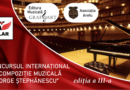 Concursul internațional de compoziție „George Ștephănescu” – ediția a III-a